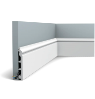 Плинтус Orac Decor SX118 Contour Дюрополимер 2000*138*18 мм