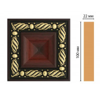 Вставка цветная Decomaster D207-52 (100*100*22)